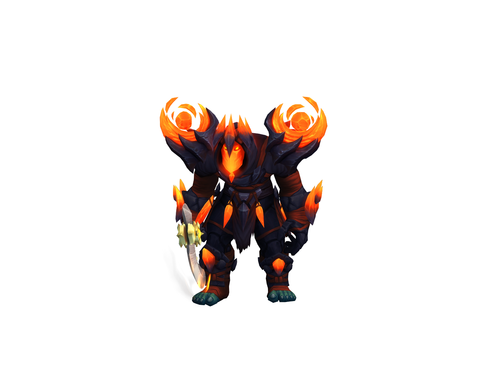 Blinkharder 3D character render