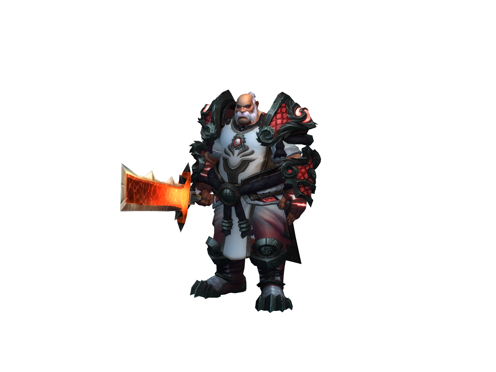 Mariacarniça 3D character render