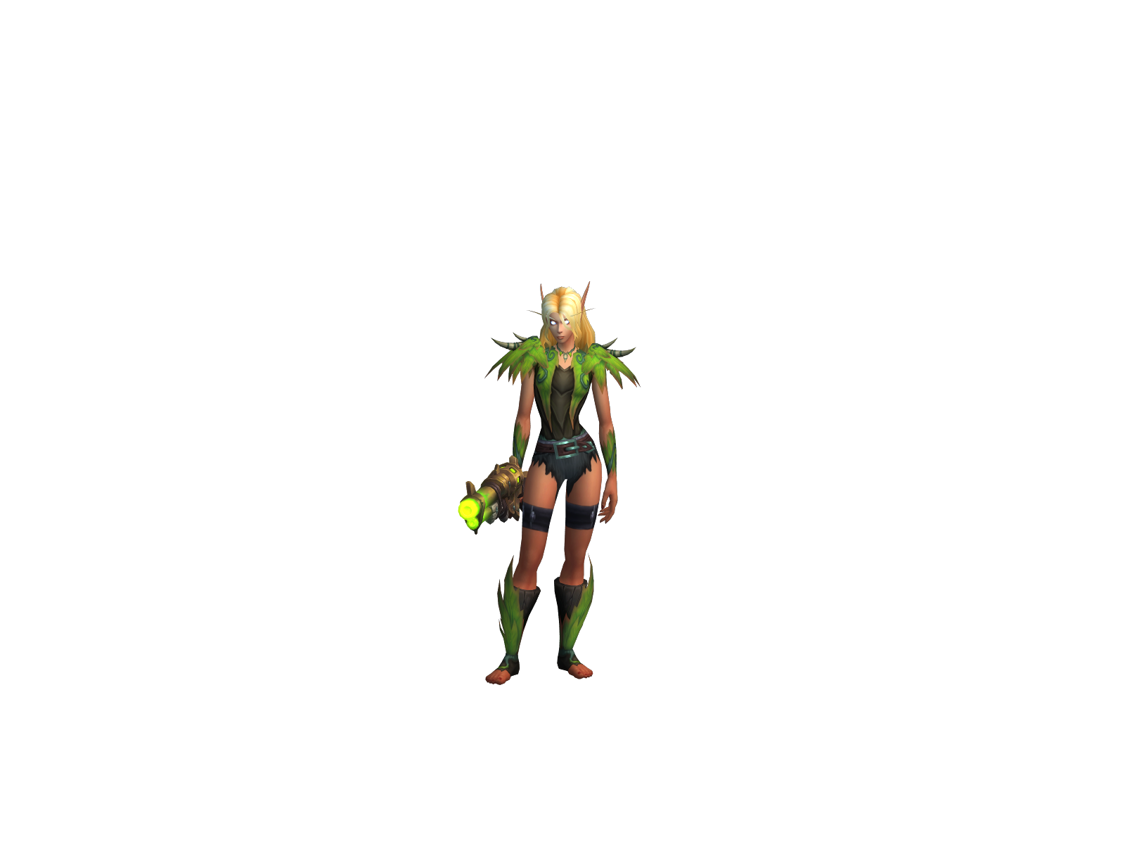 Candiflavor 3D character render