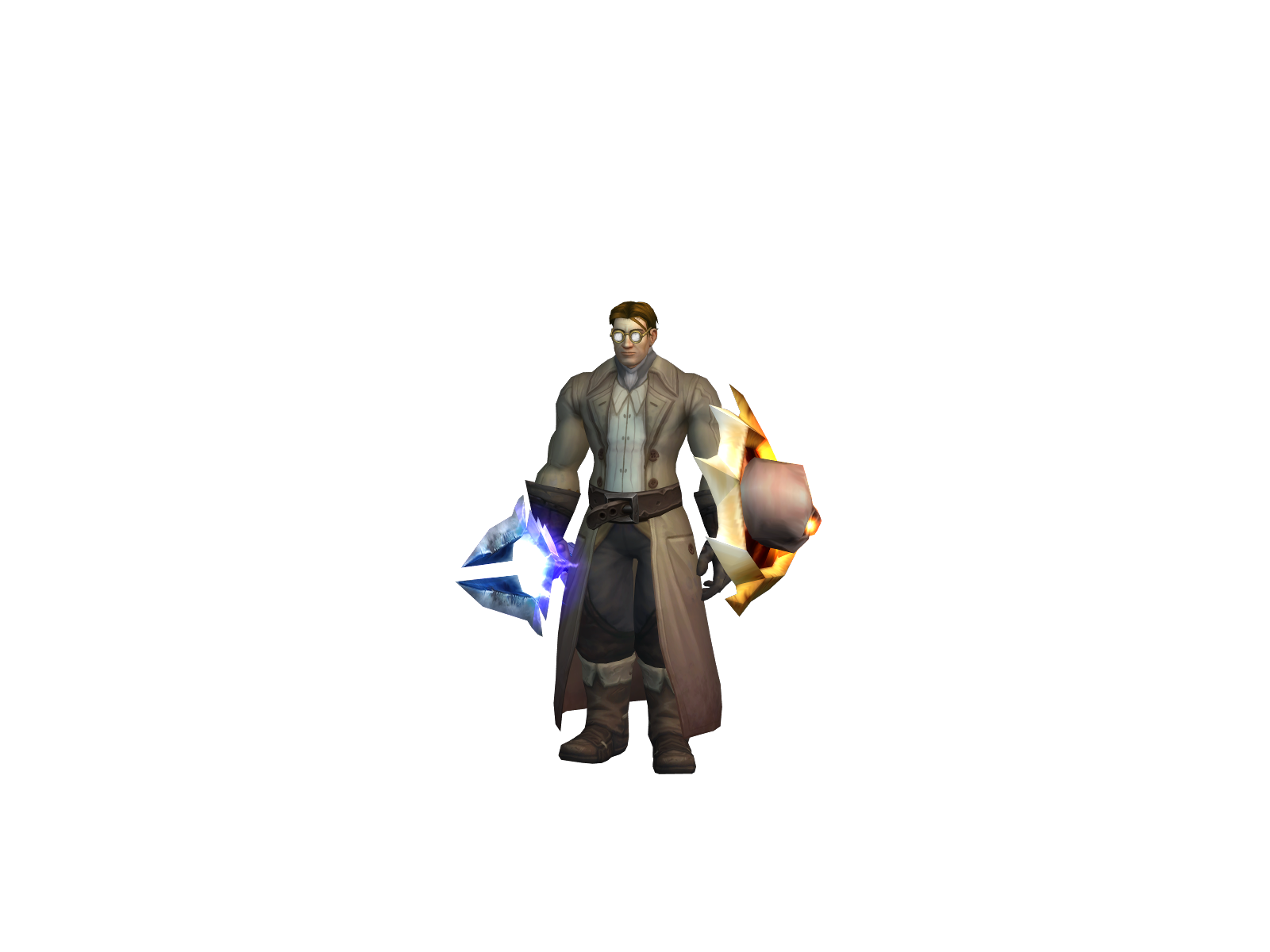 Flexhugs 3D character render