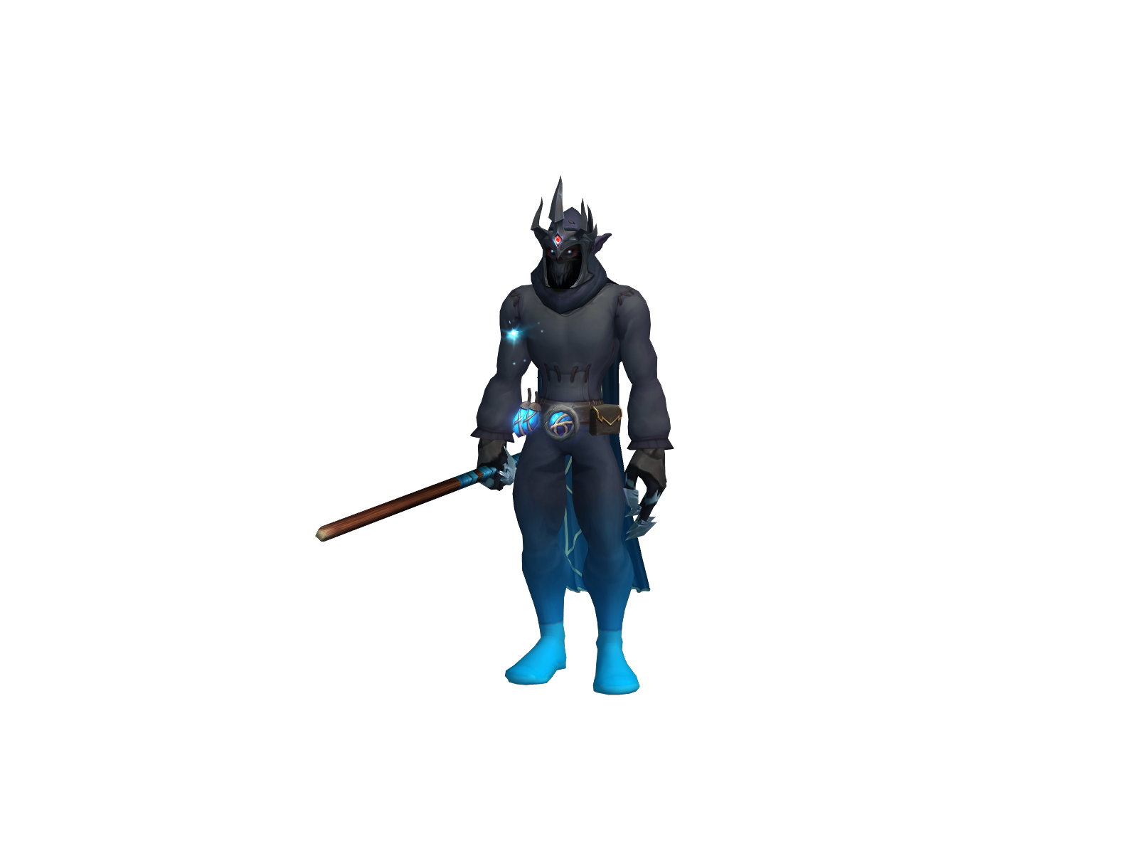 Abovesoßelow 3D character render