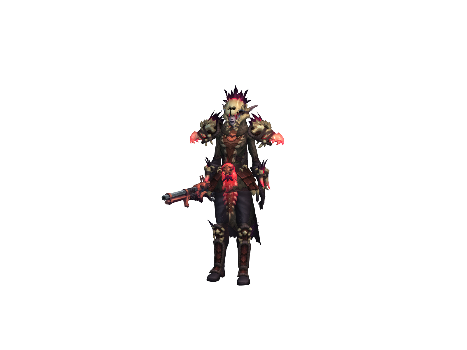 Ruhegun 3D character render