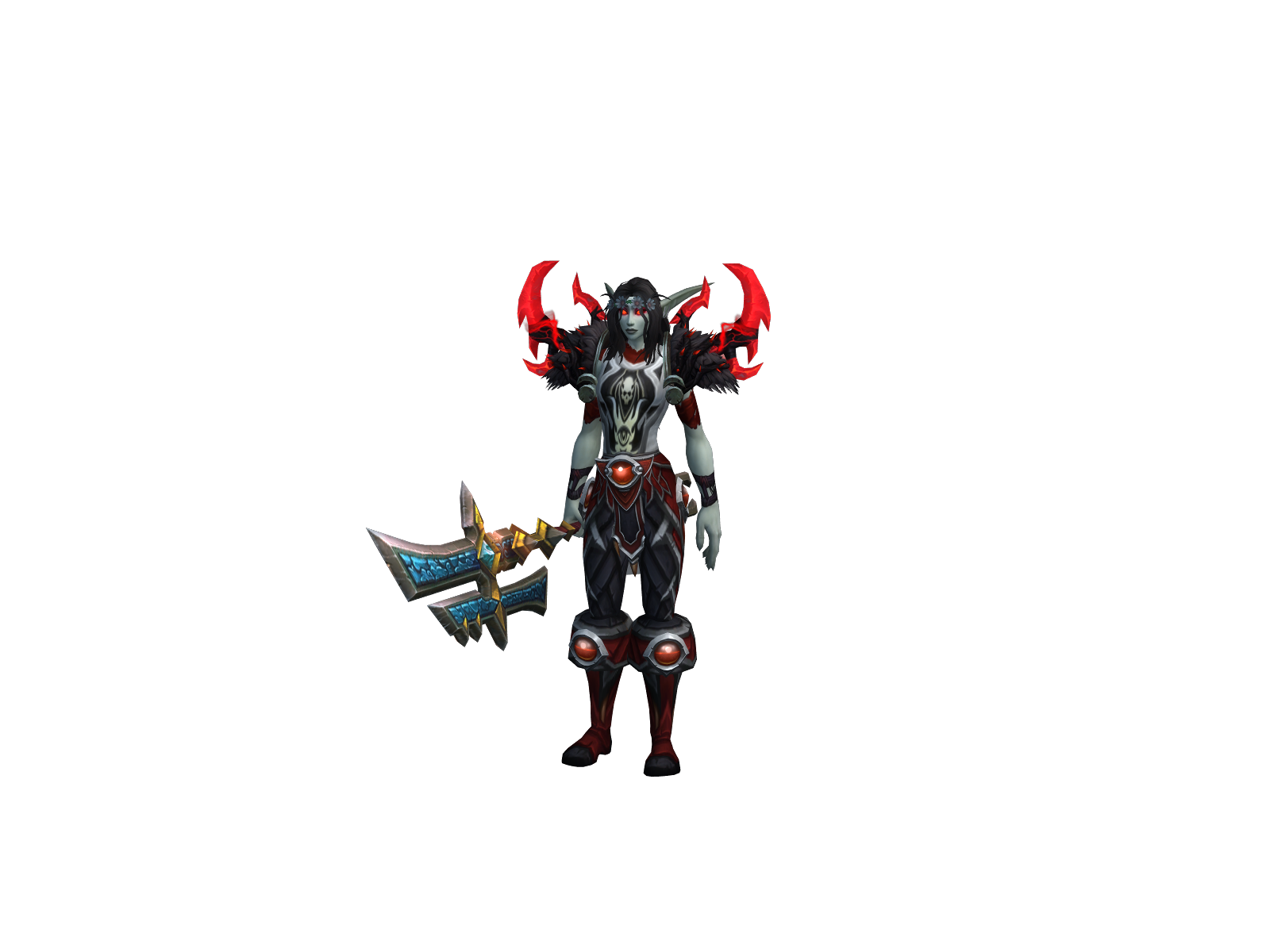 Feralhefty 3D character render