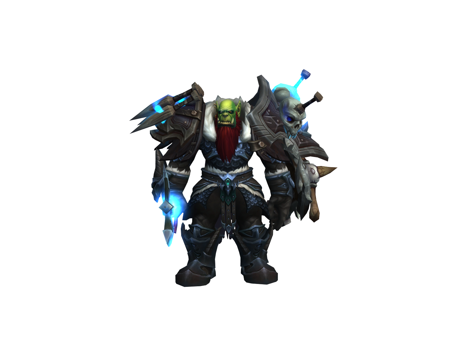 Zugthrok 3D character render