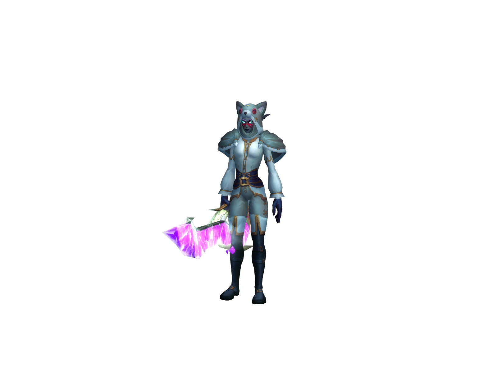 Gouper 3D character render