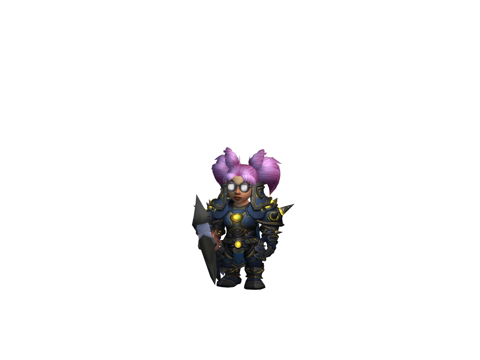 Watchmekill 3D character render