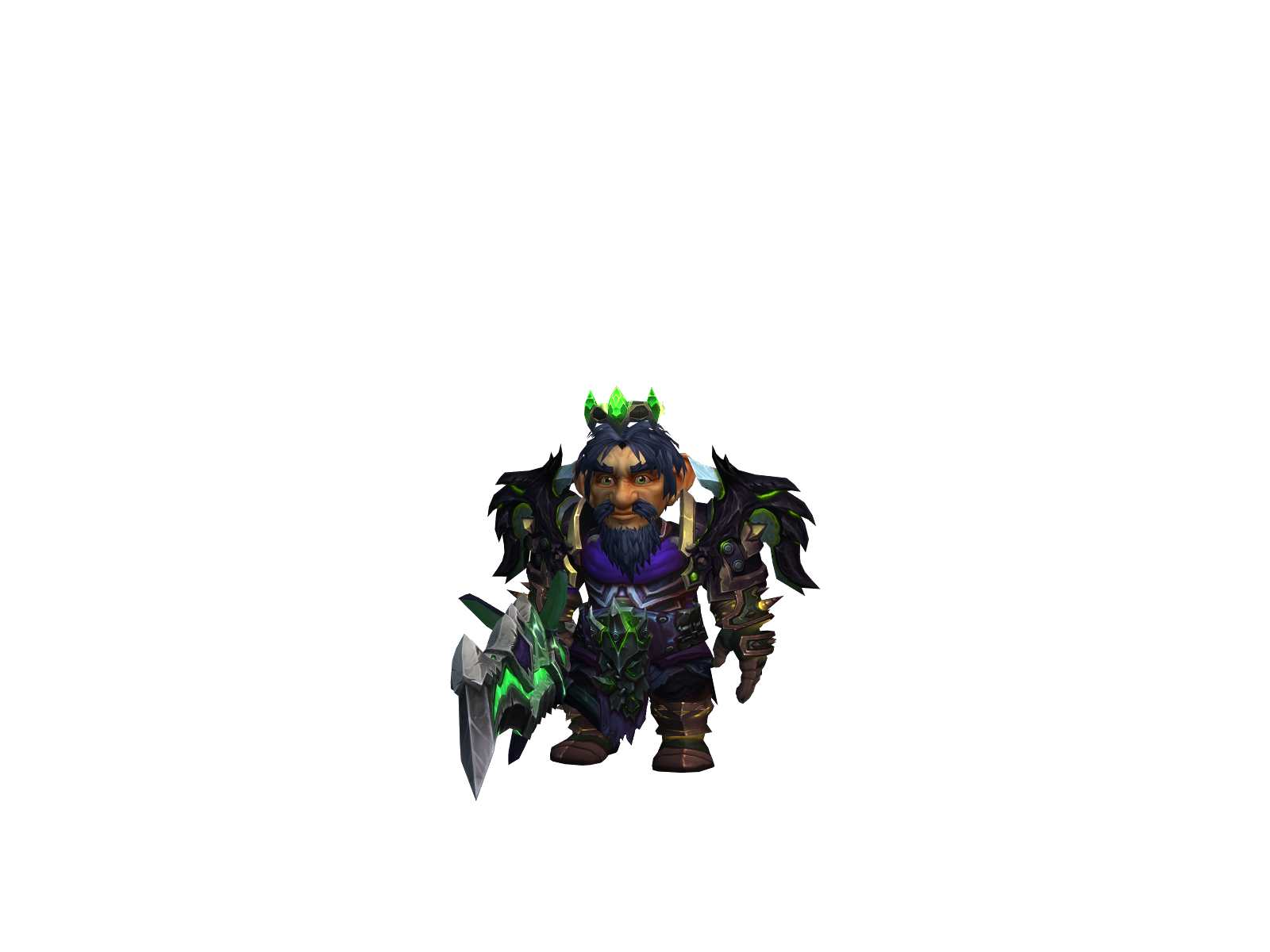 Nvrduckfades 3D character render