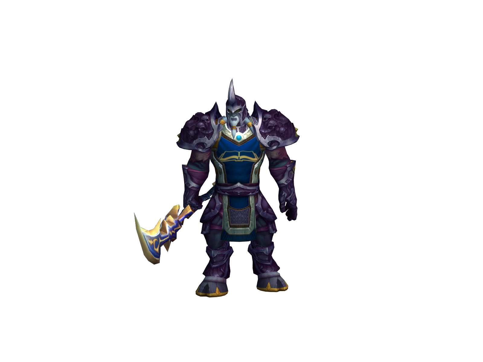 Quillvin 3D character render