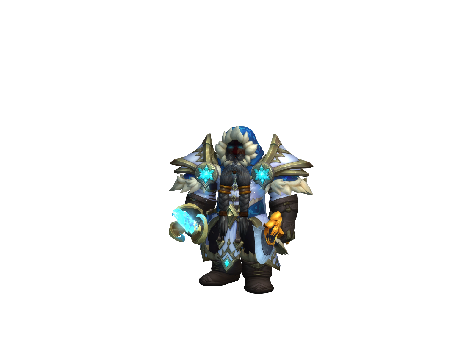 Pudgee 3D character render