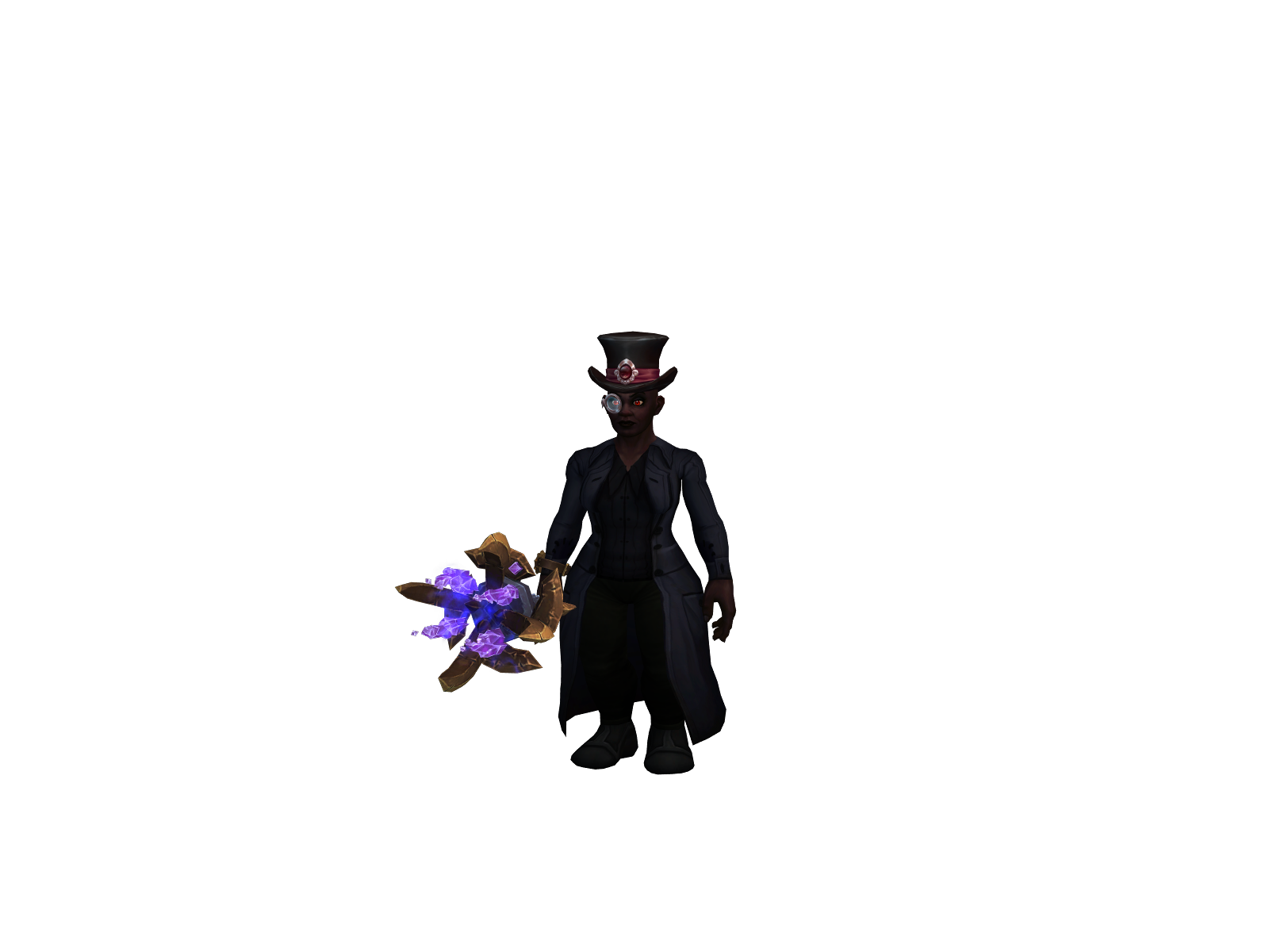 Toiletspec 3D character render