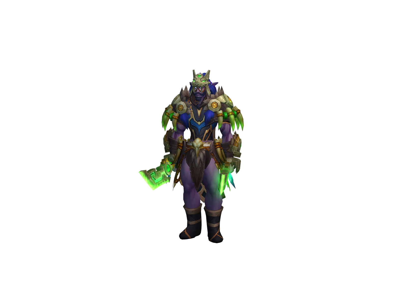 Darthmoul 3D character render