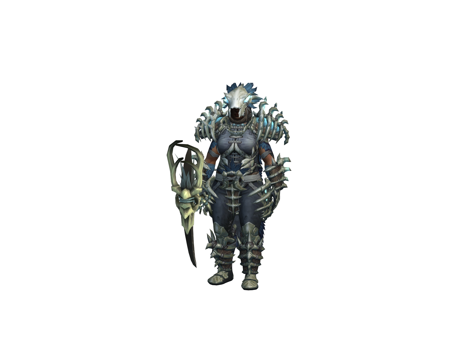 Duducoletas 3D character render