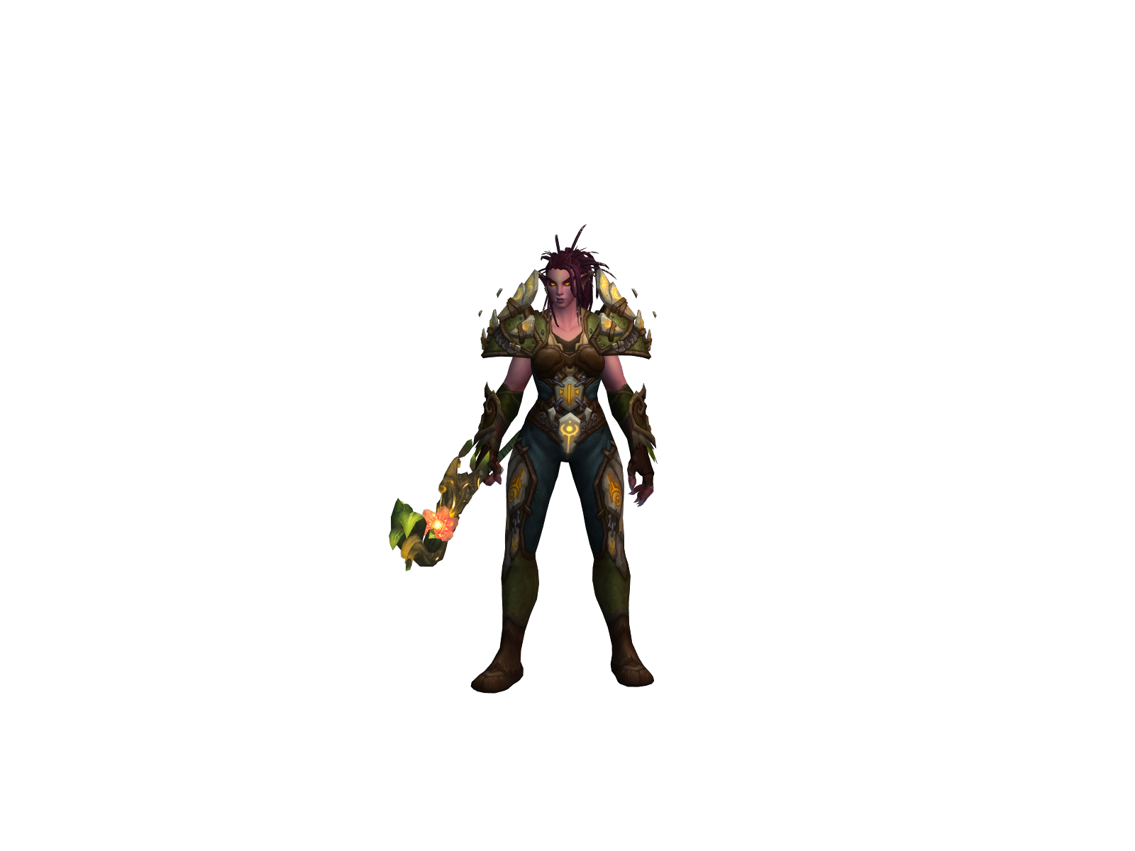Kharil 3D character render