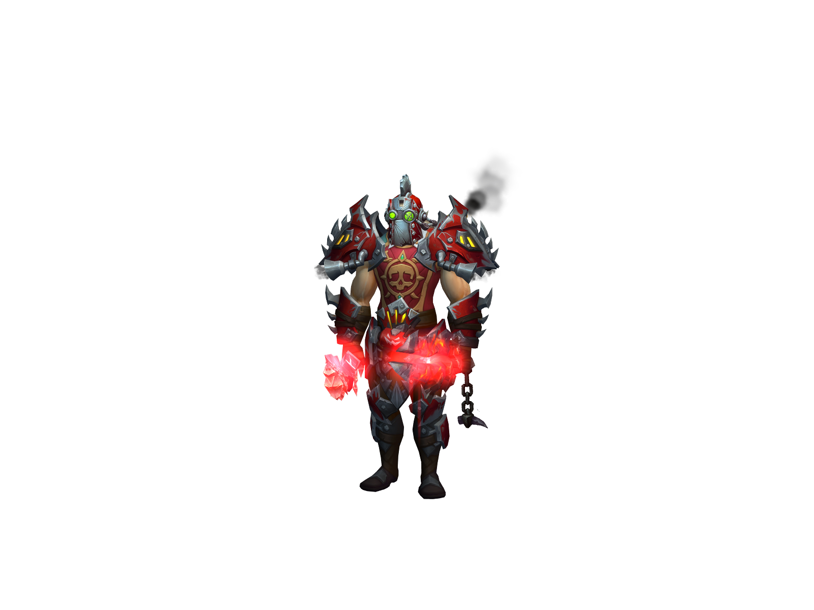 Whiterage 3D character render