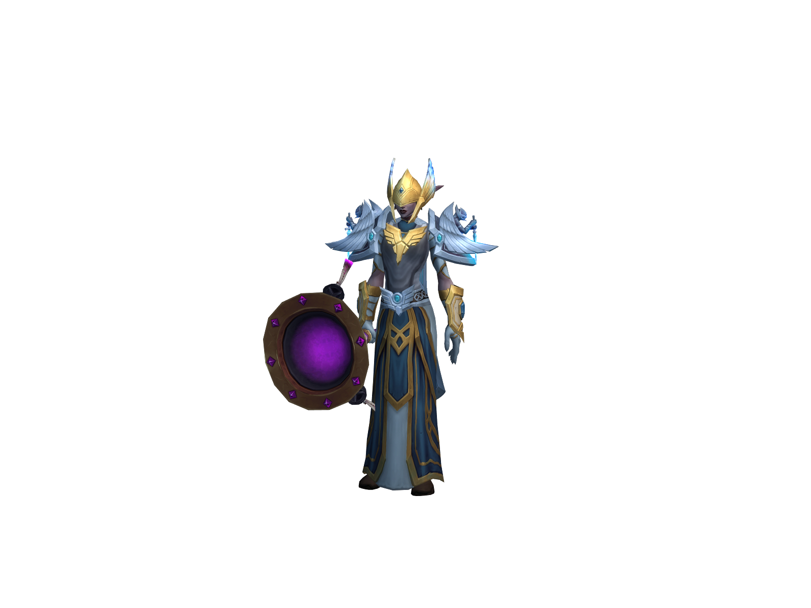 Dulscinea 3D character render