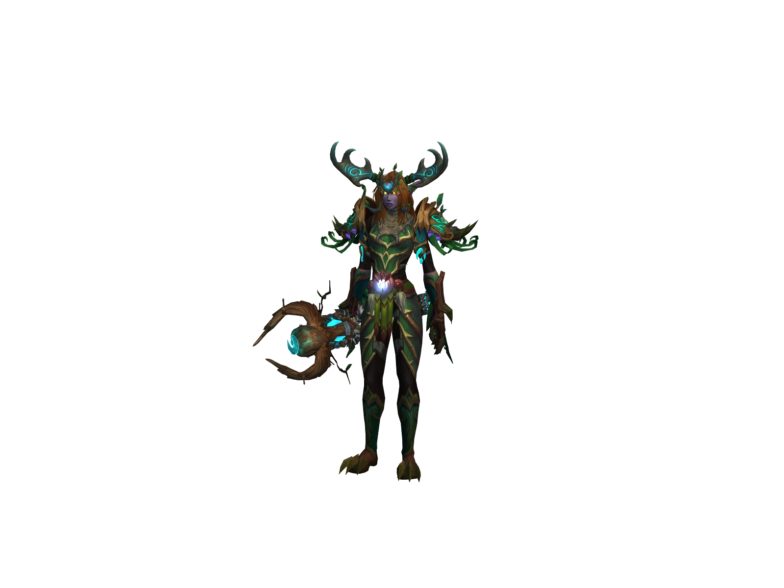 Elurael 3D character render