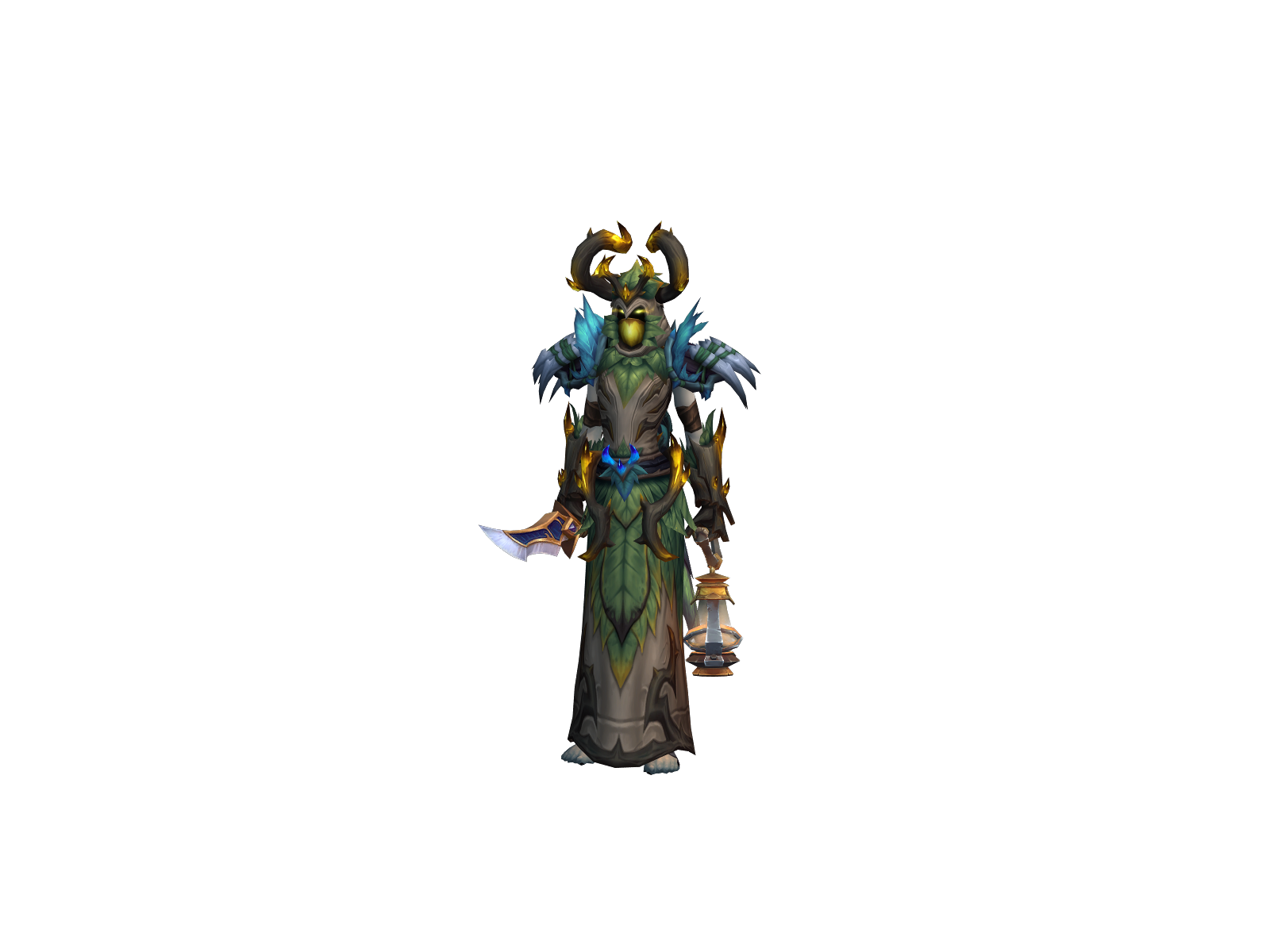 Skrapdru 3D character render