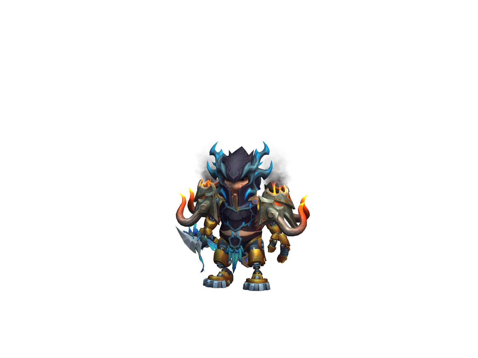 Ðankwarrior 3D character render