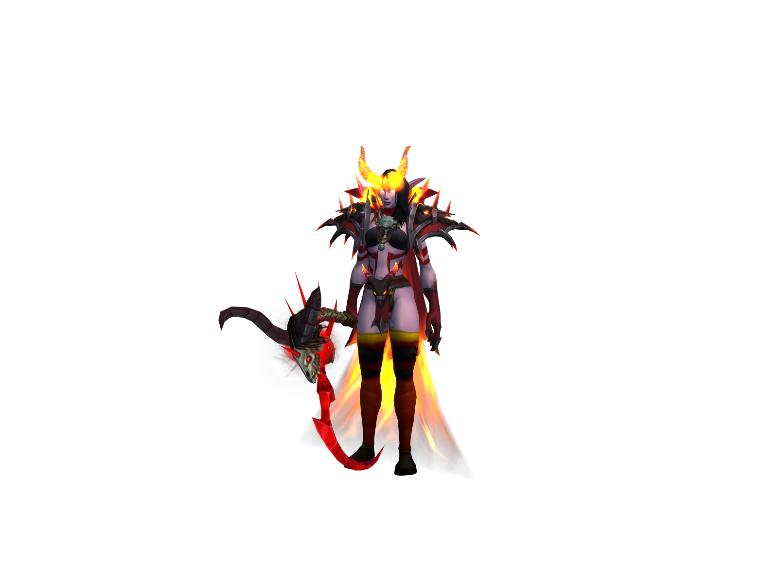Genghàr 3D character render