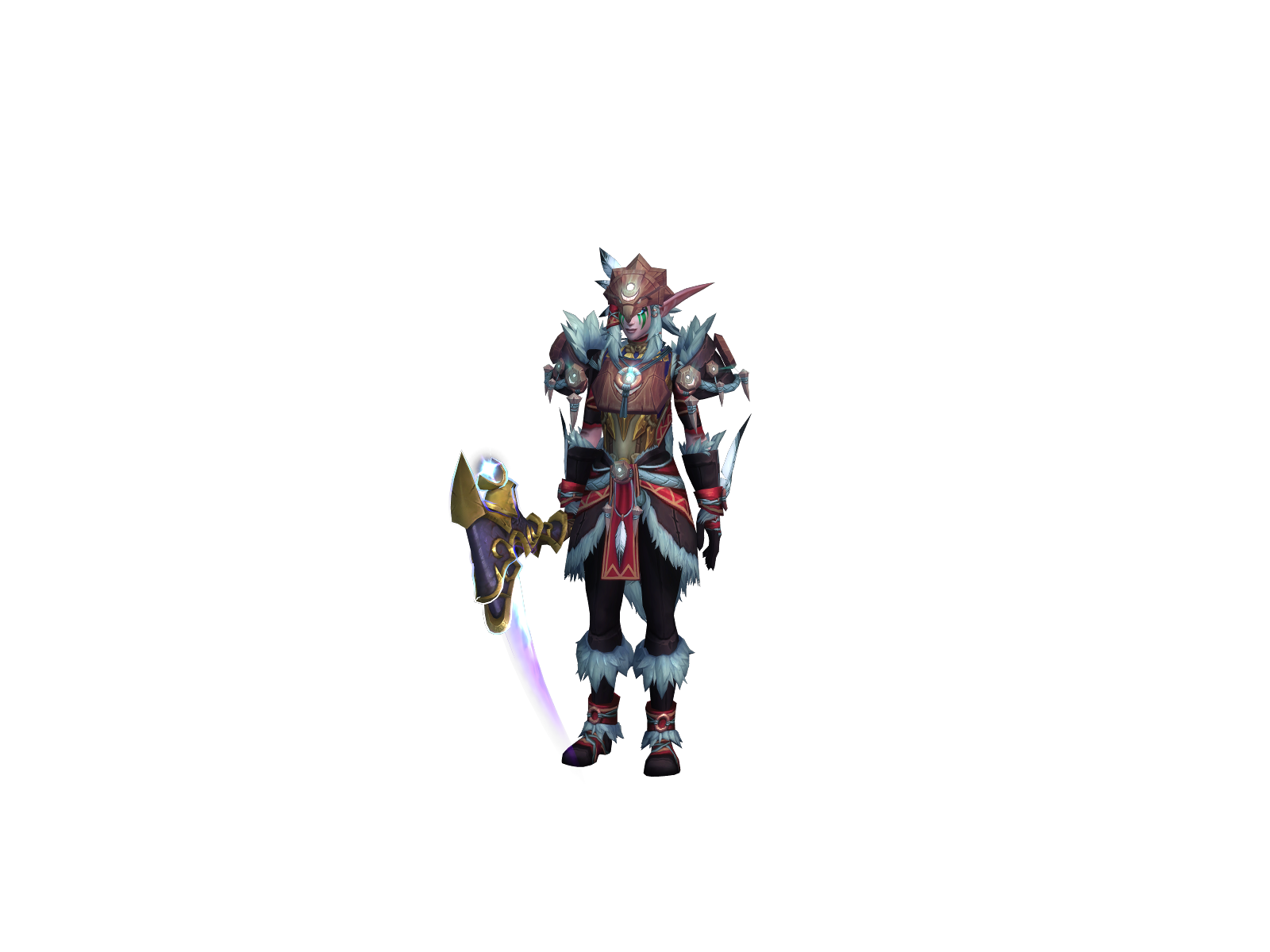 Trislyn 3D character render