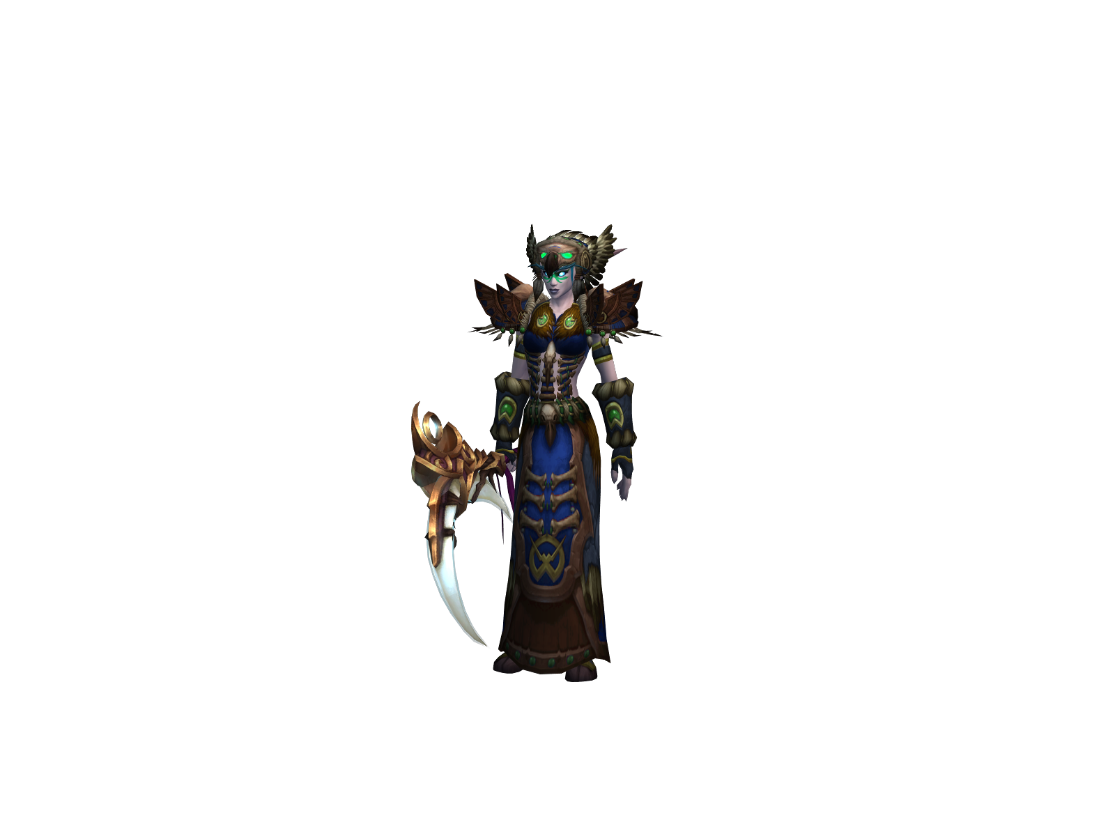 Moondrelis 3D character render