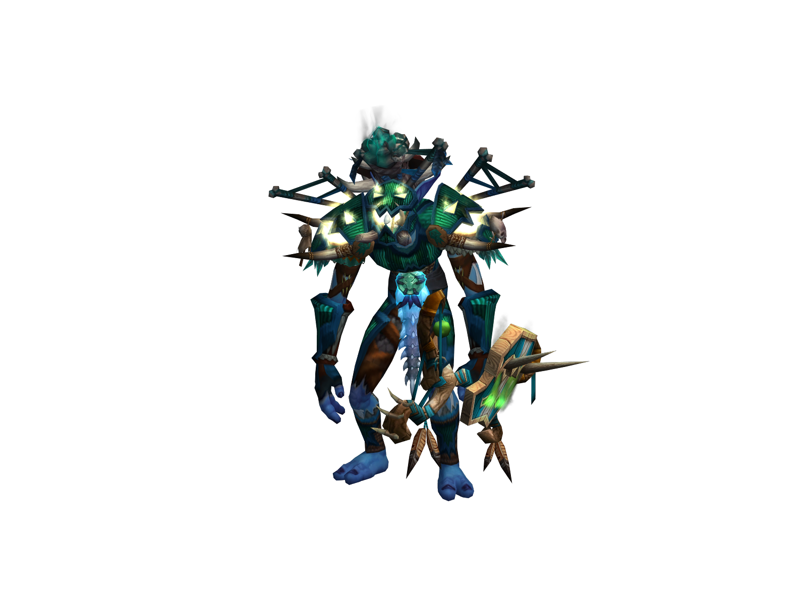 Thvndajin 3D character render