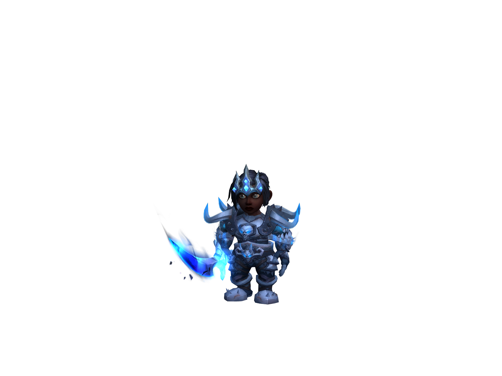 Steelwound 3D character render