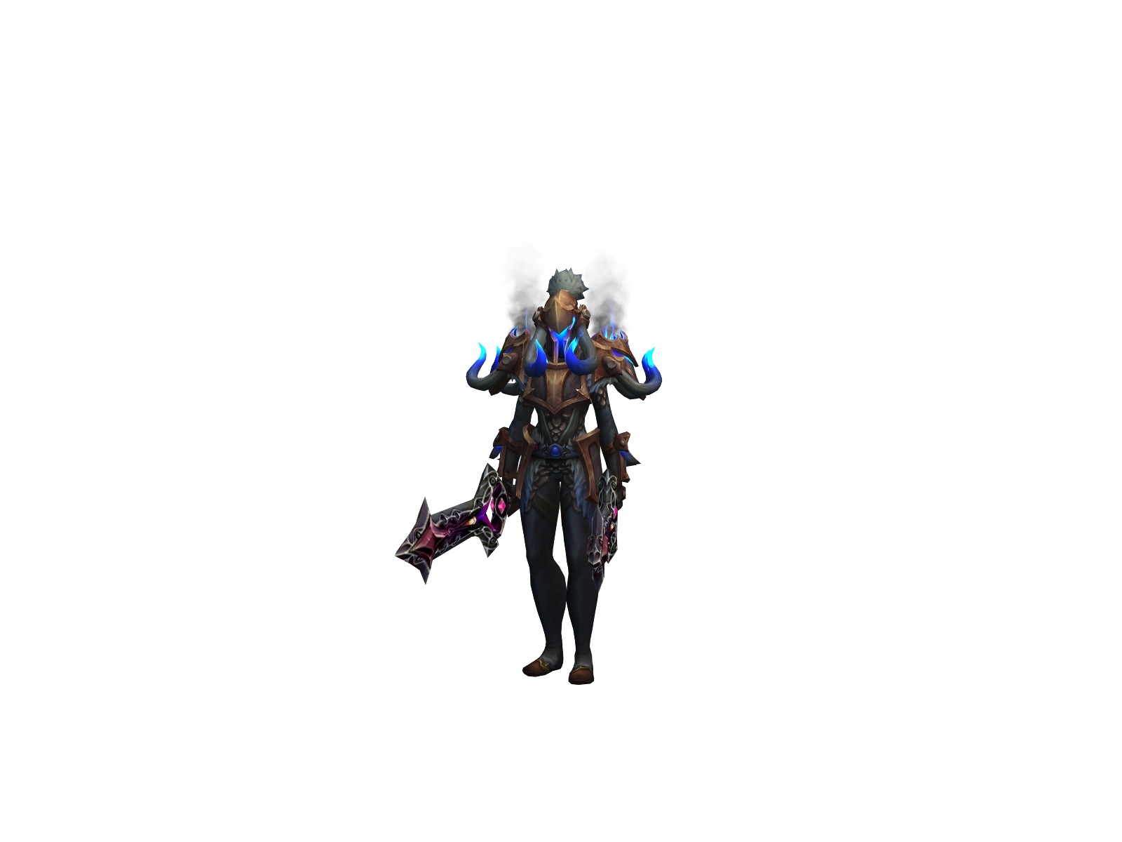 Glast 3D character render