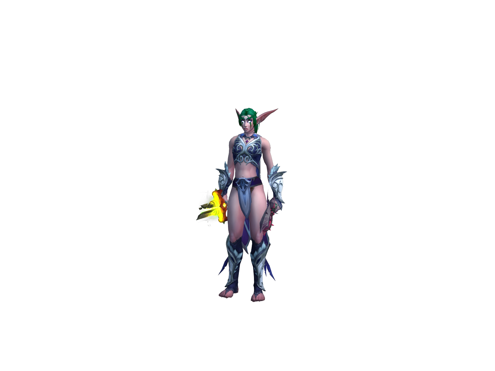 Amerila 3D character render