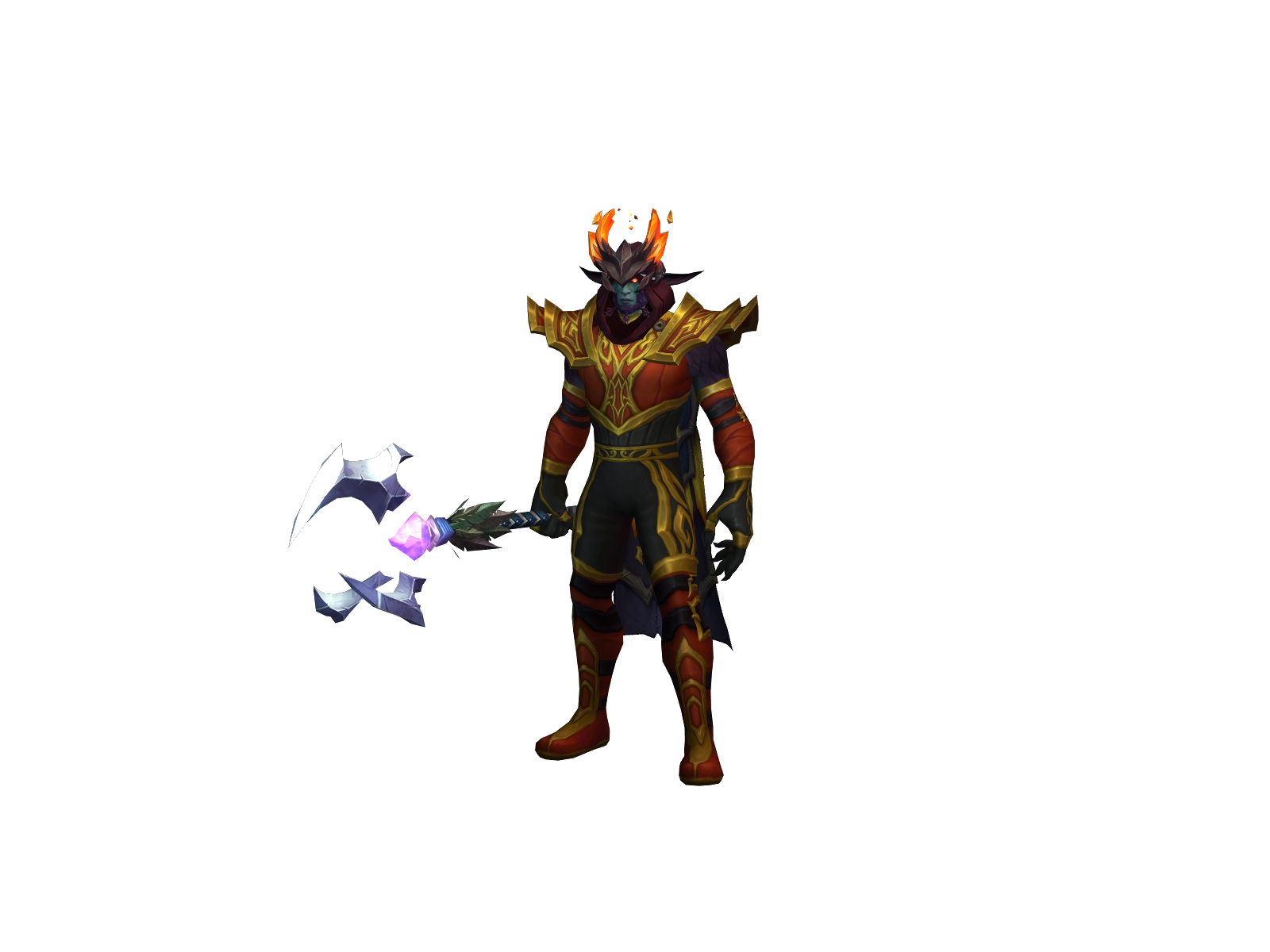Chalman 3D character render