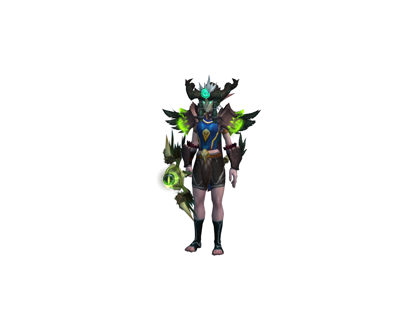 Reposa 3D character render
