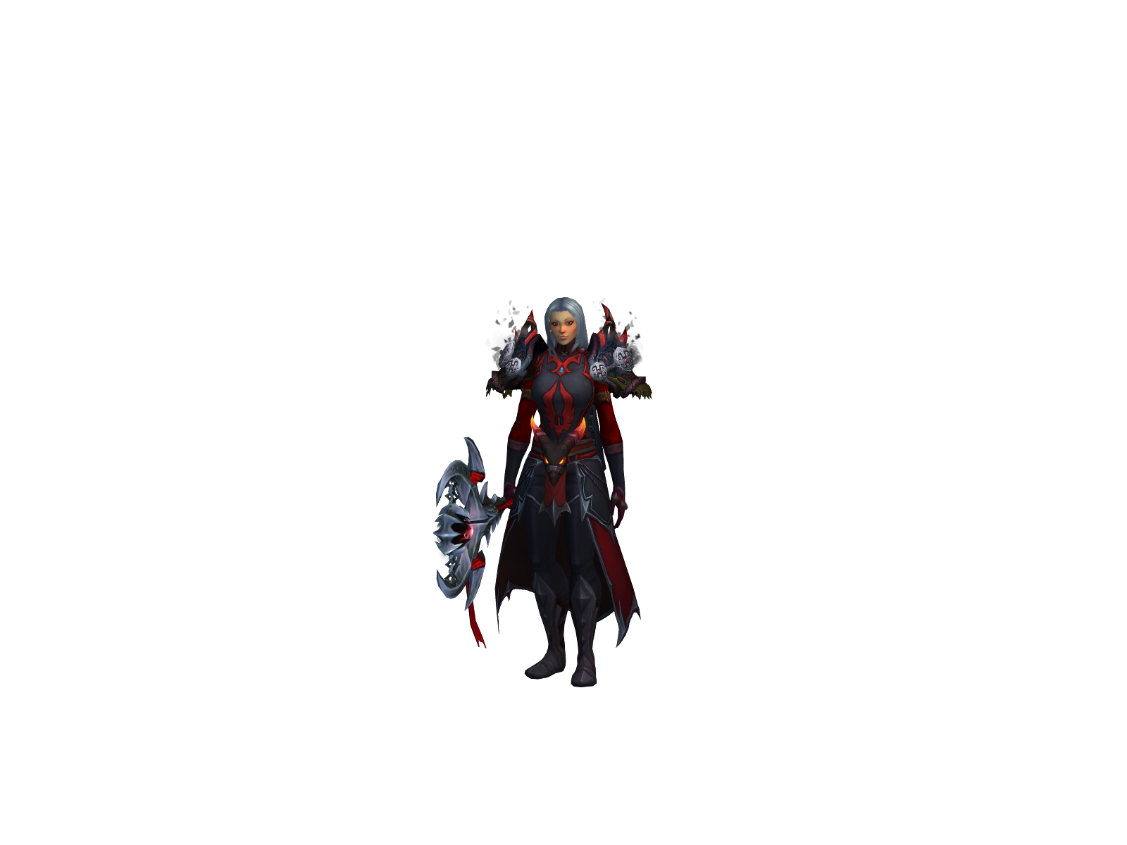 Kuntempt 3D character render