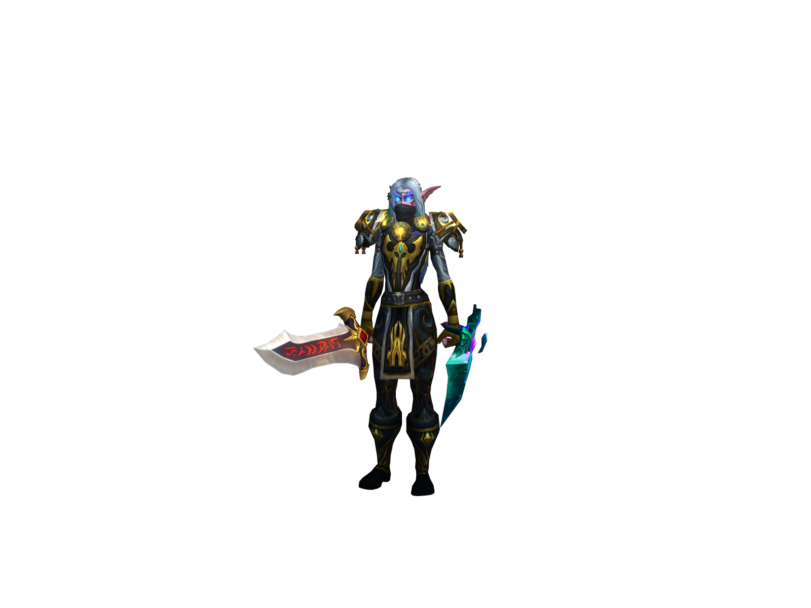 Survpruned 3D character render