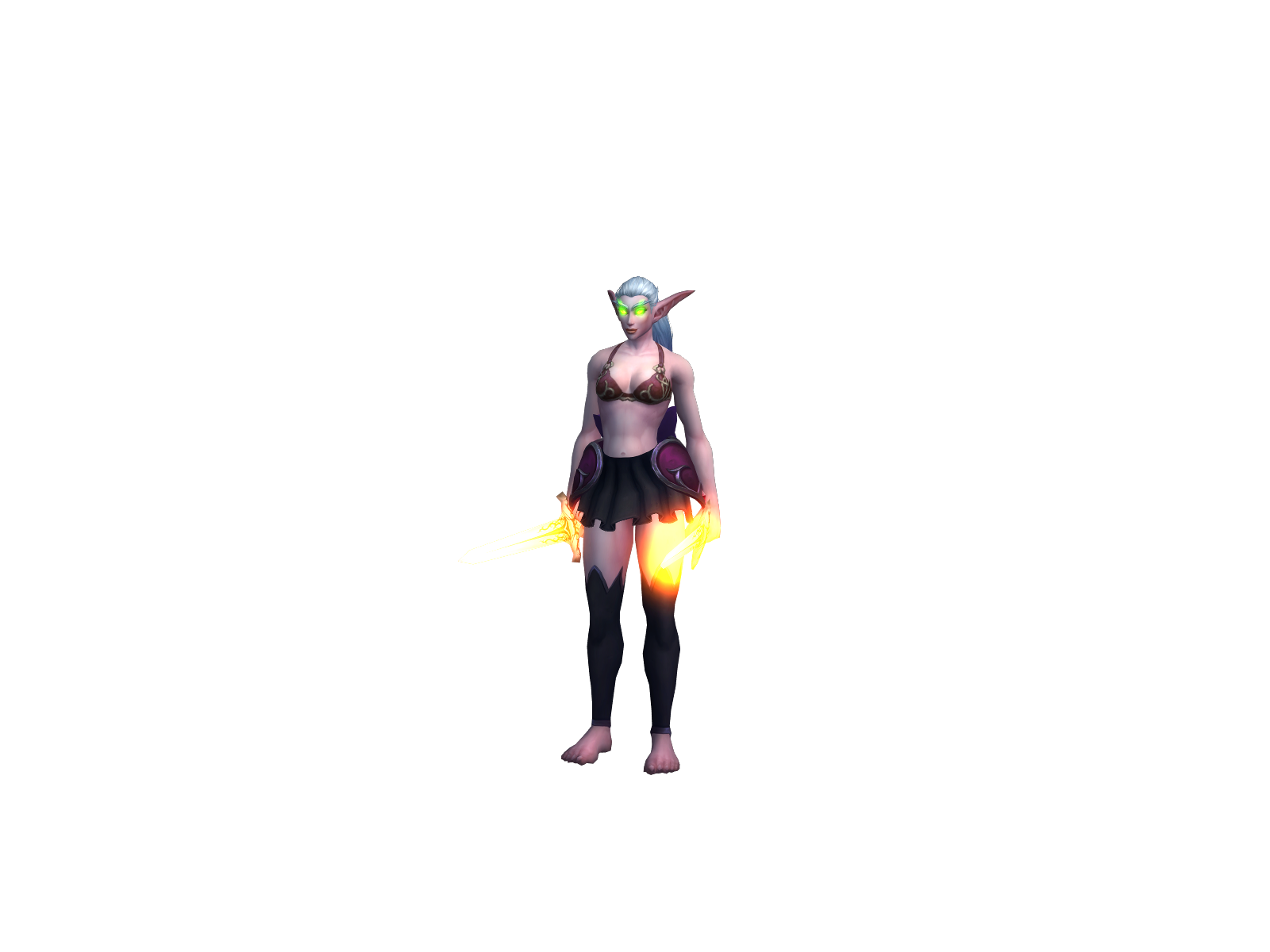 Bichughnasty 3D character render