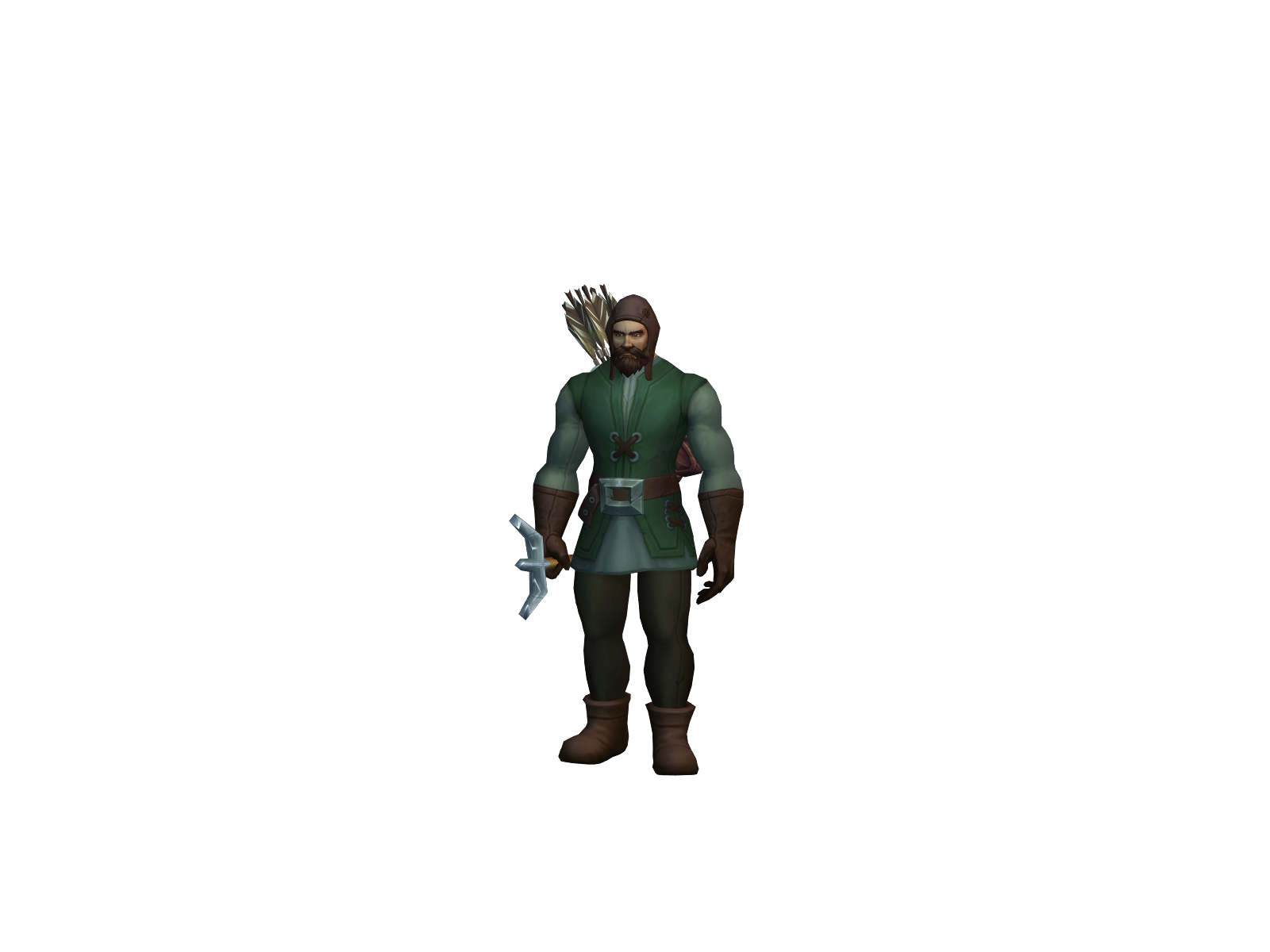 Dorzel 3D character render