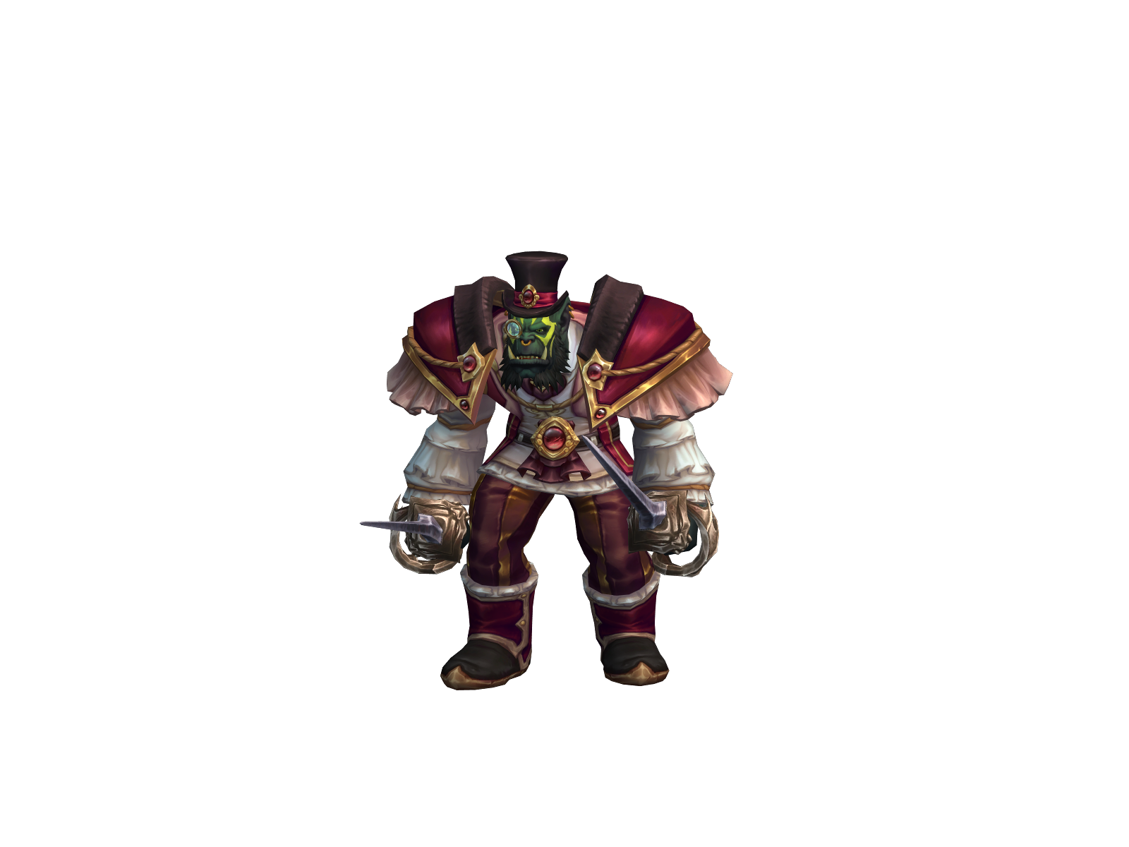 Rougaland 3D character render