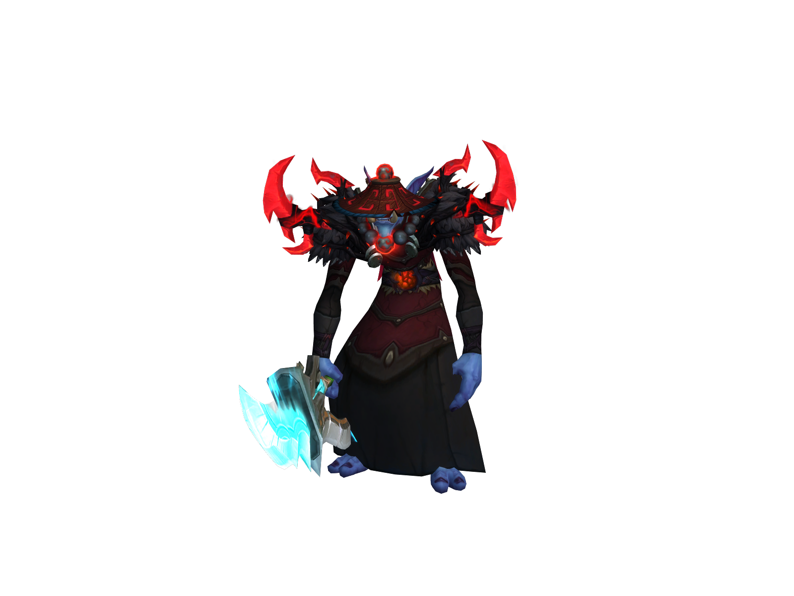 Bahiano 3D character render