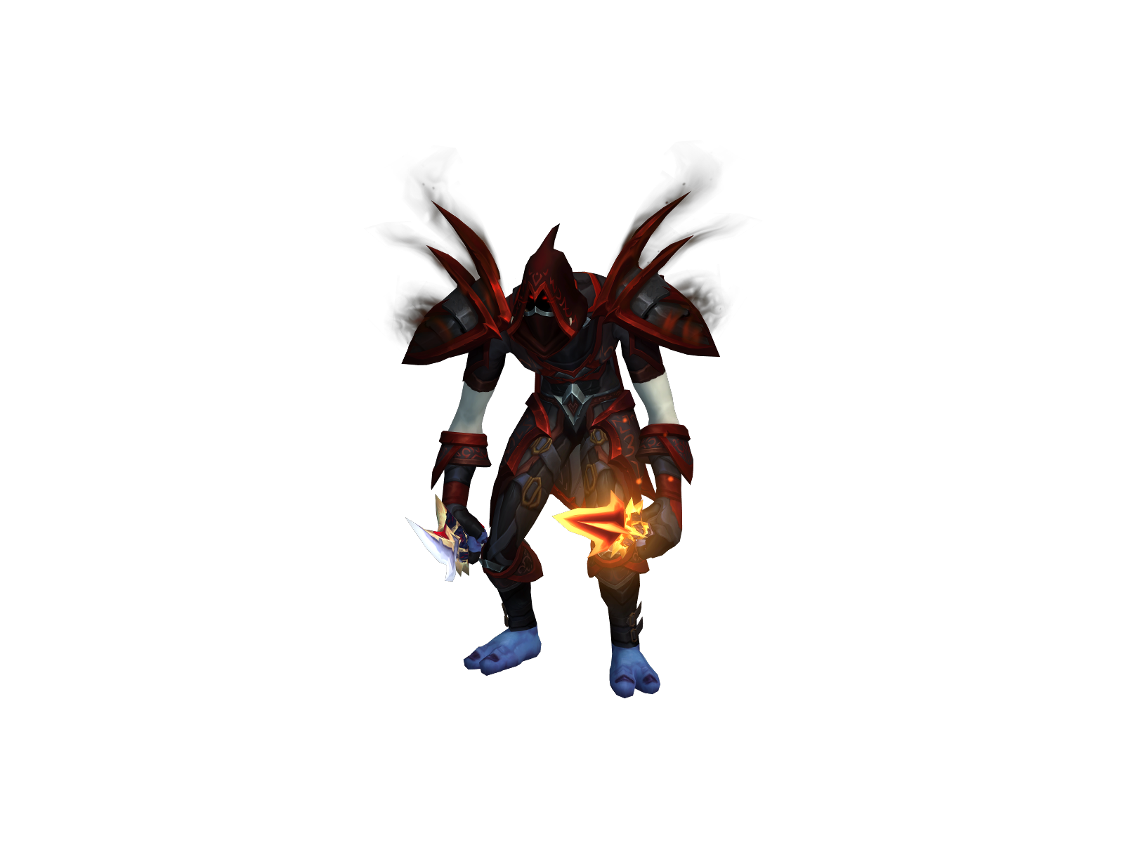 Zaroc 3D character render