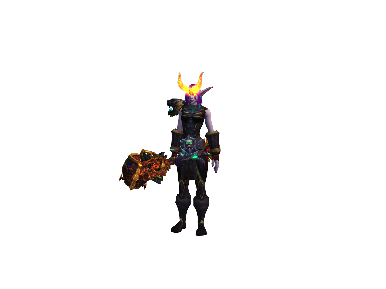 Topuria 3D character render