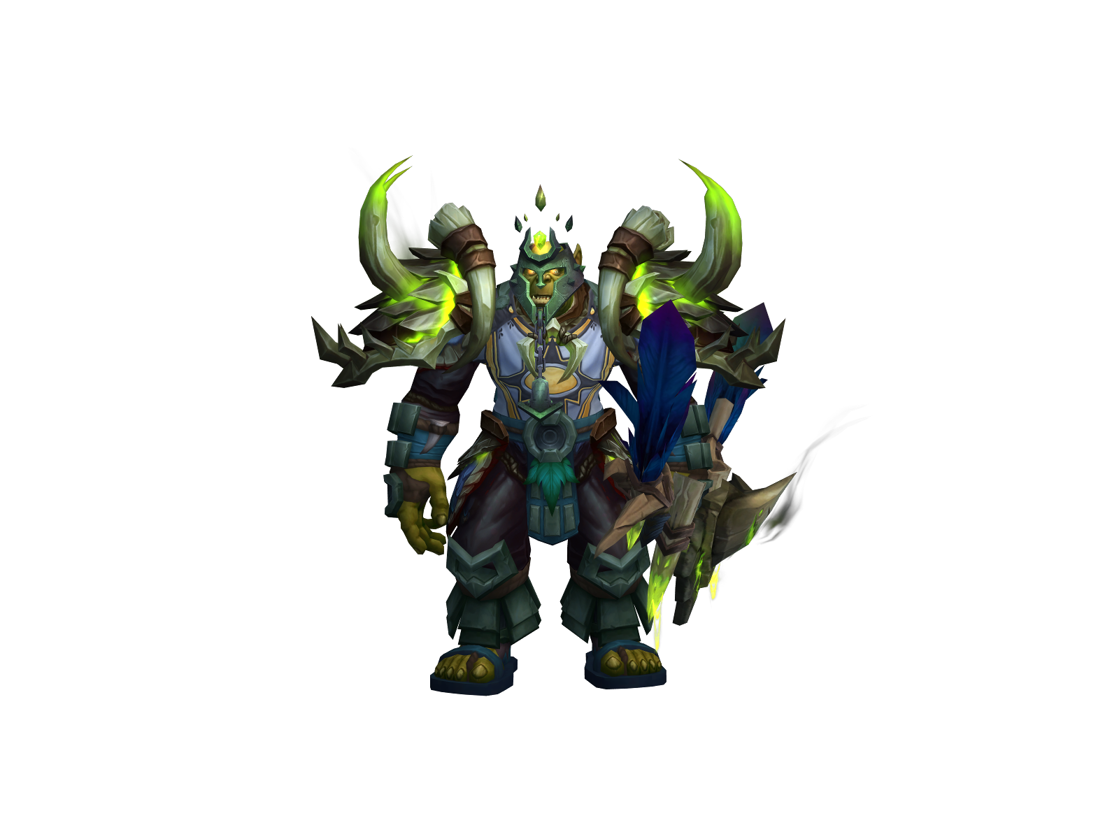 Razorwind 3D character render