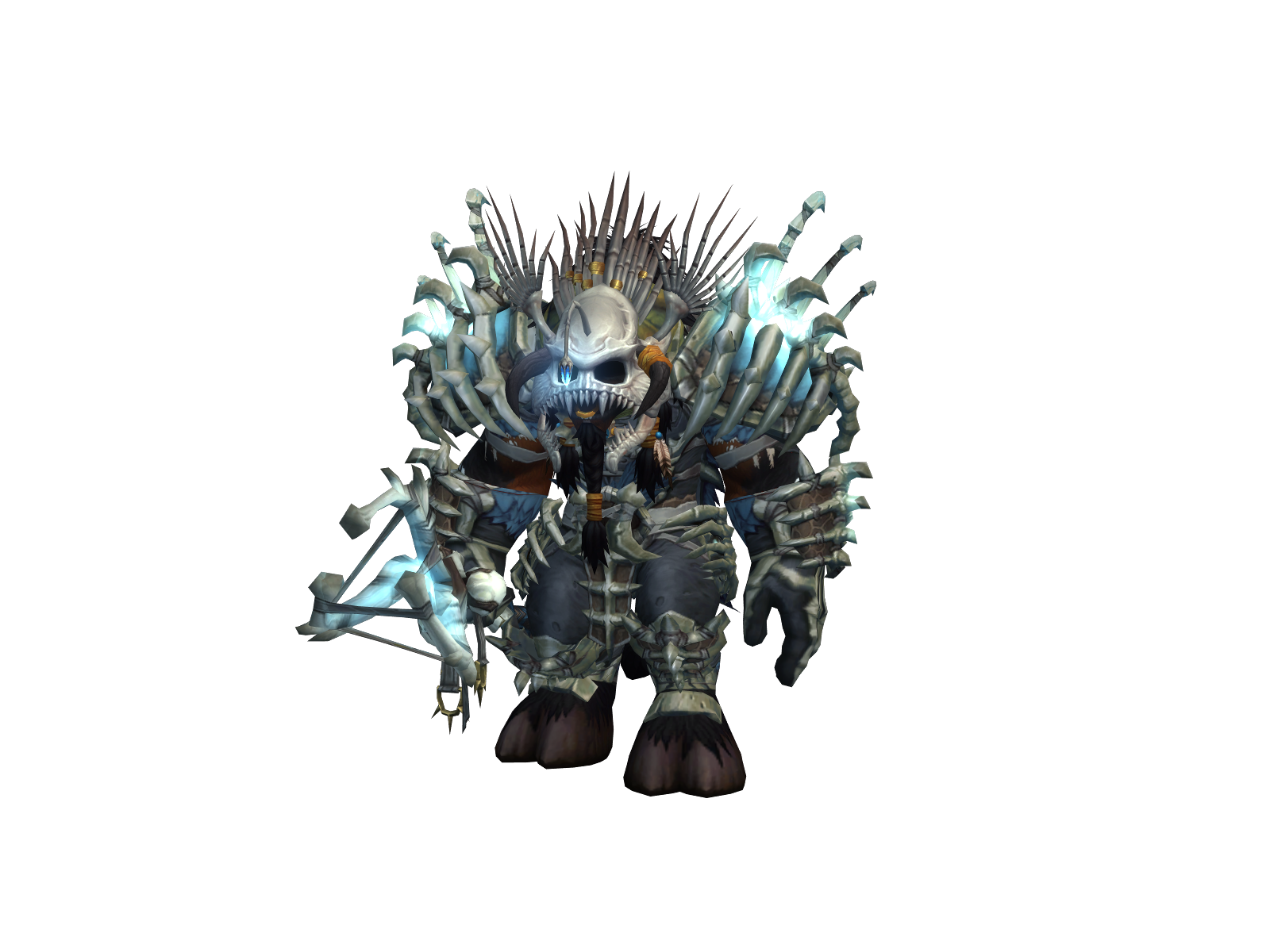 Kroton 3D character render