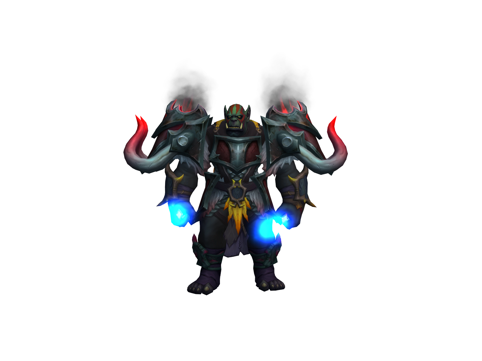Thanos 3D character render