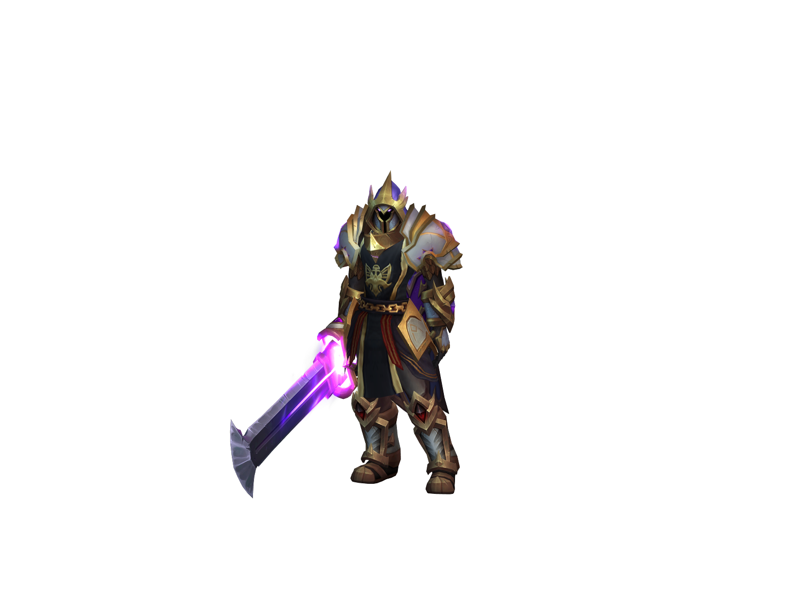Krähen 3D character render