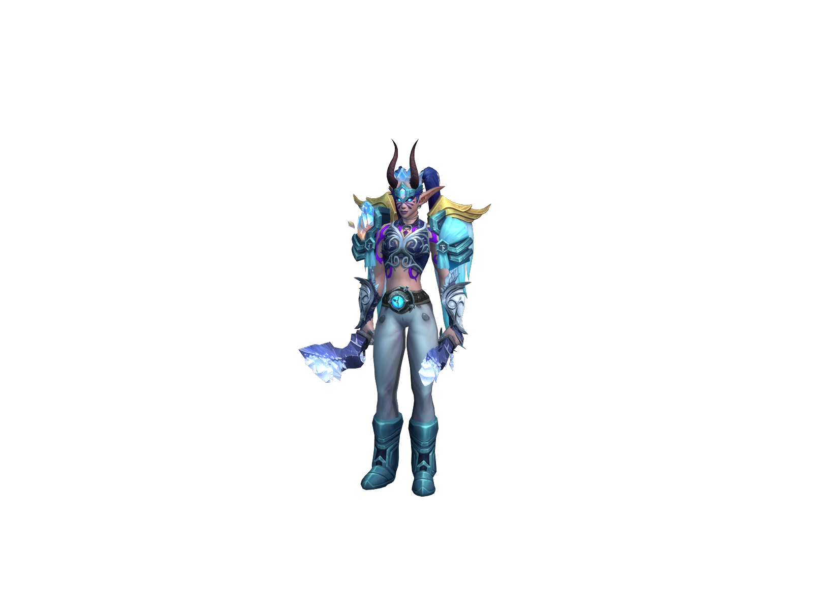 Shesbeast 3D character render