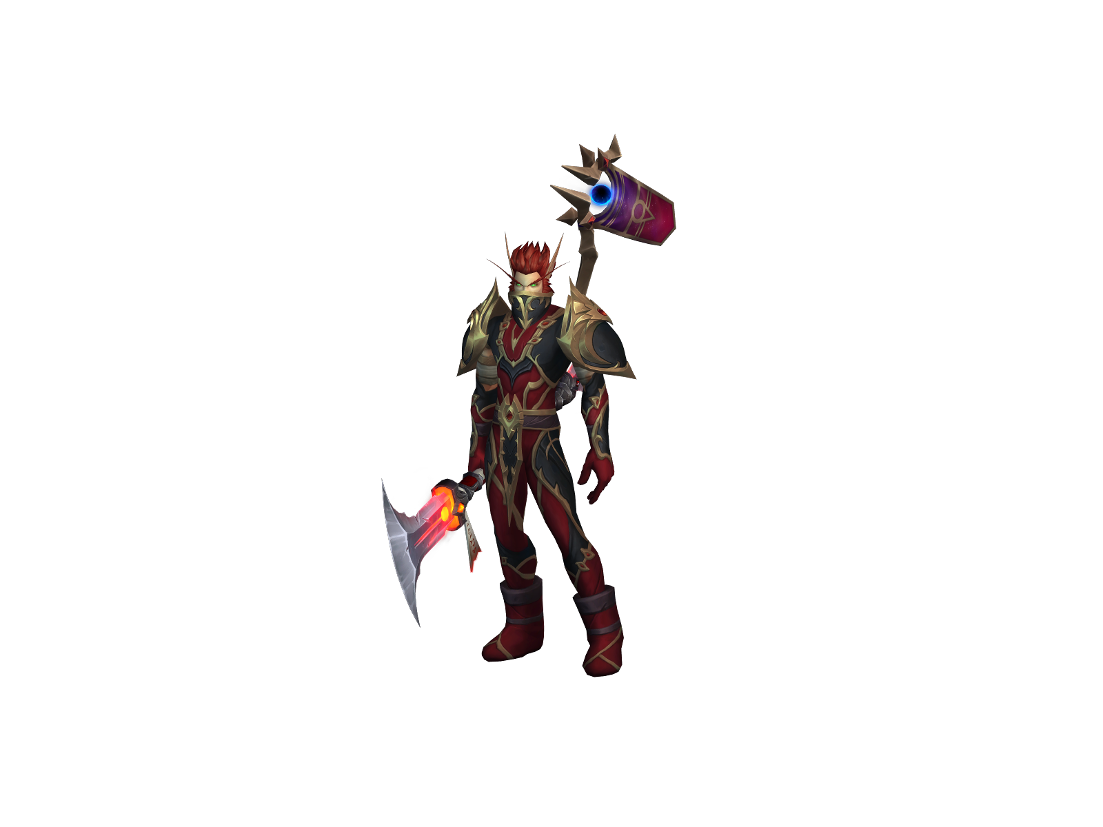 Drunkwraith 3D character render