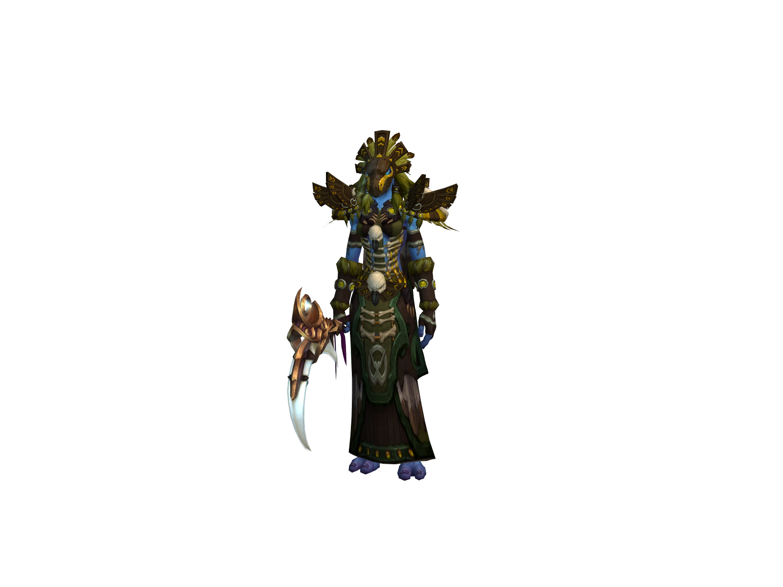 Skig character render
