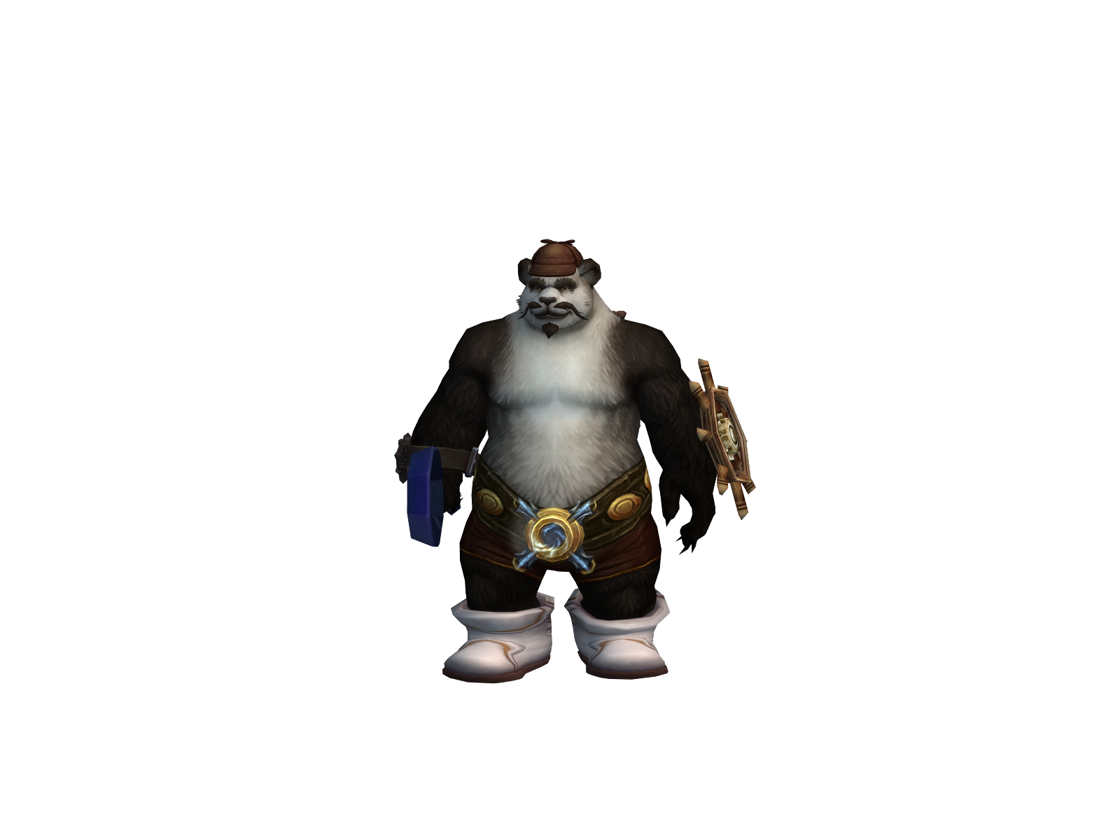 Suparpoopar 3D character render