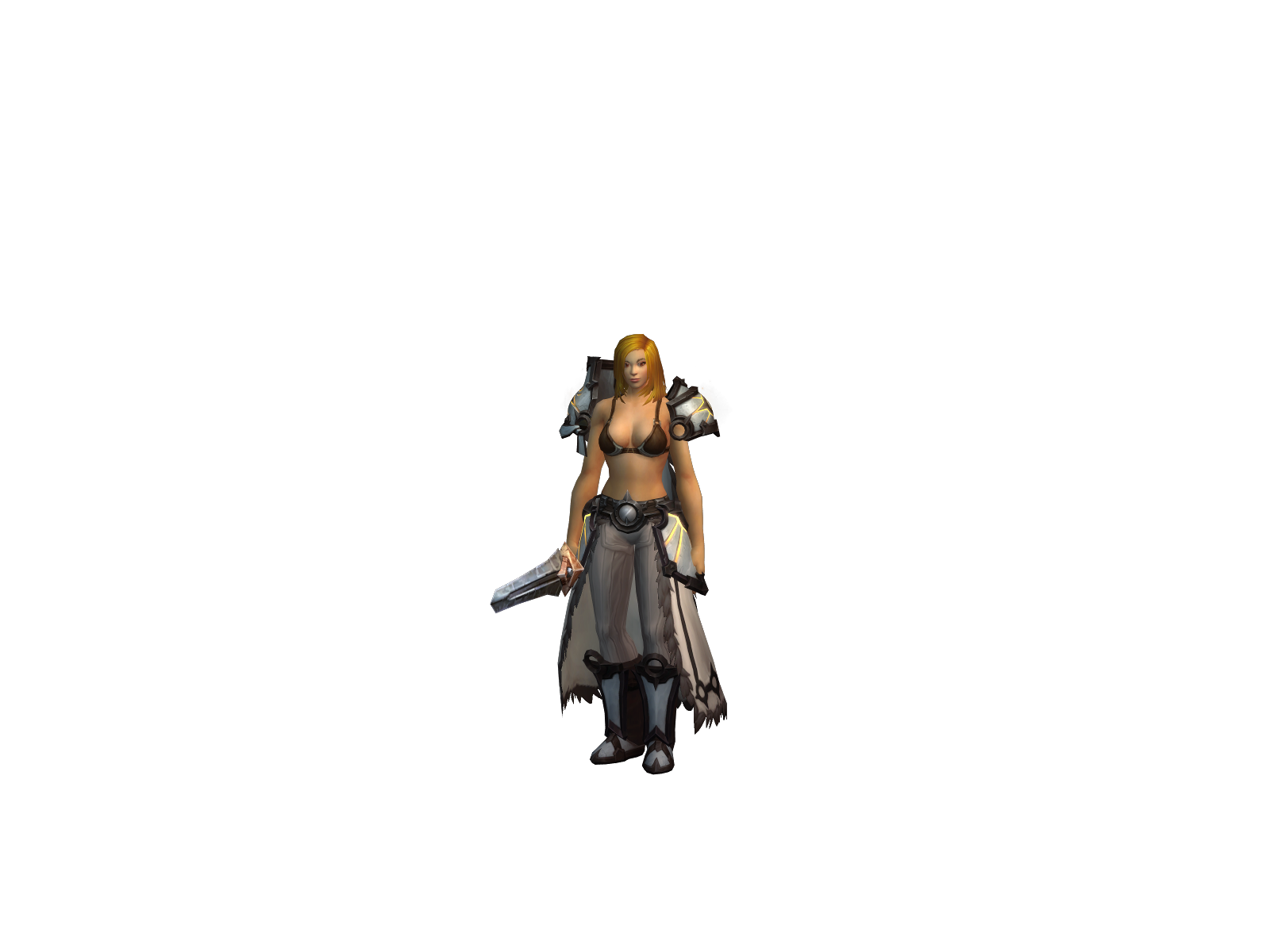 Solfire 3D character render