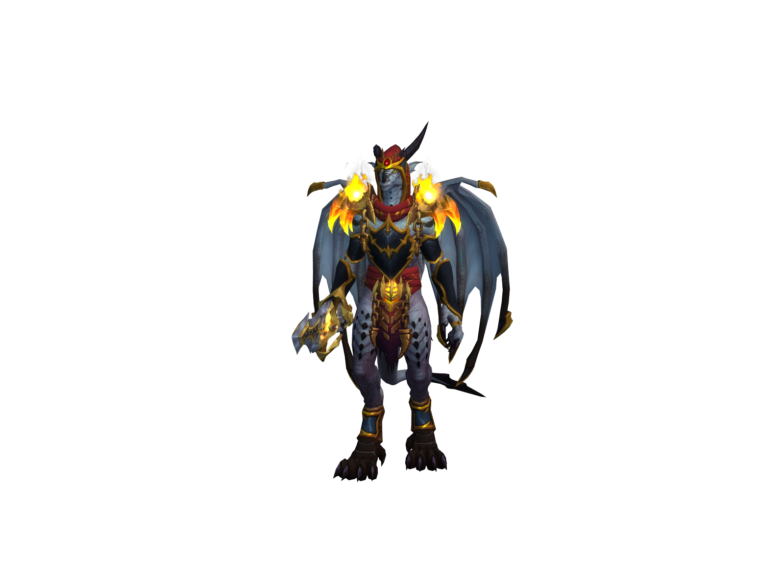 Meraaxio 3D character render