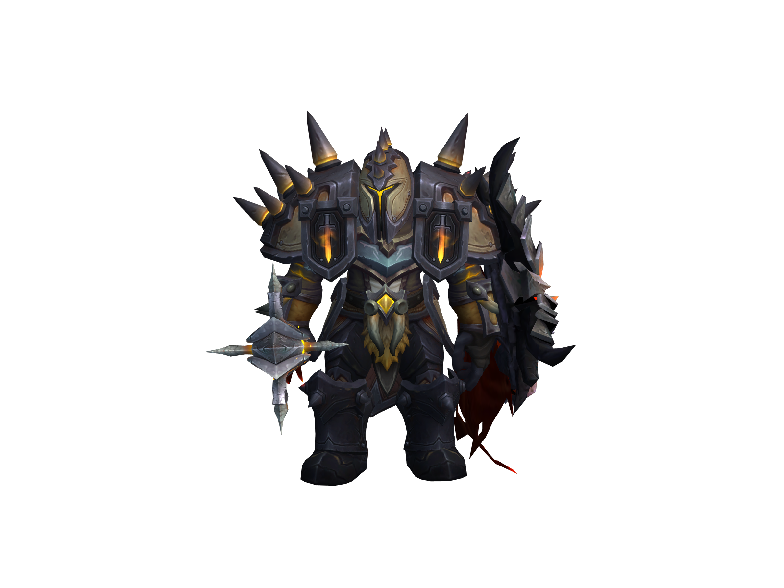 Drakomly 3D character render